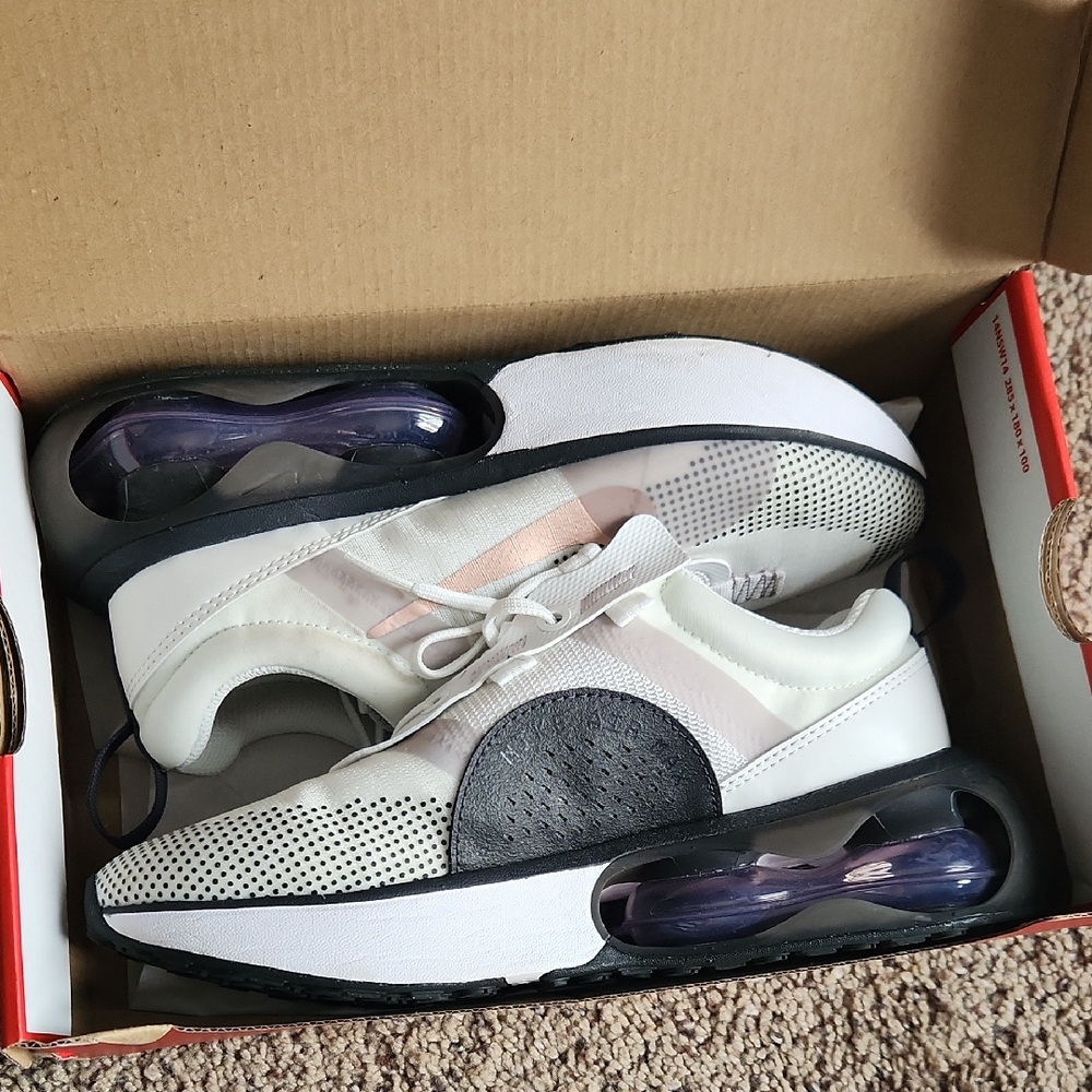 Nike Air Max Dia Fossil and Hyper Crimson